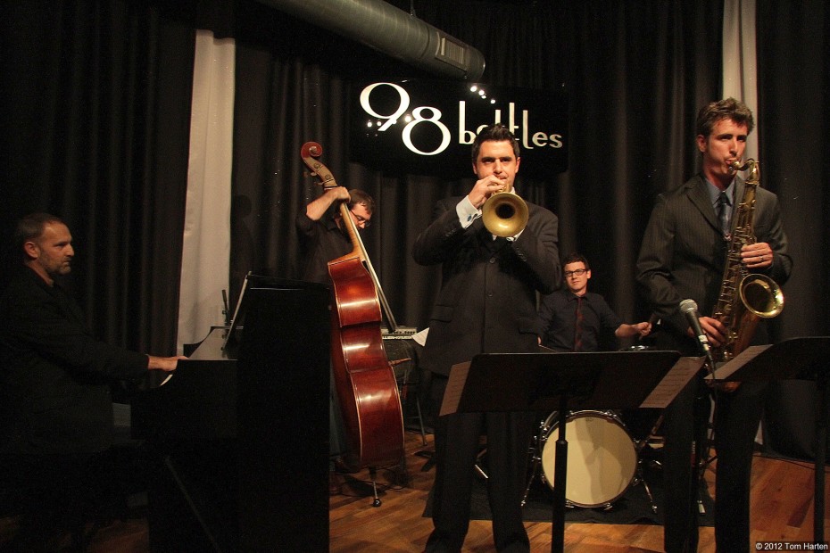 John Reynolds Quintet @ 98 Bottles. Photo by Tom Harten.