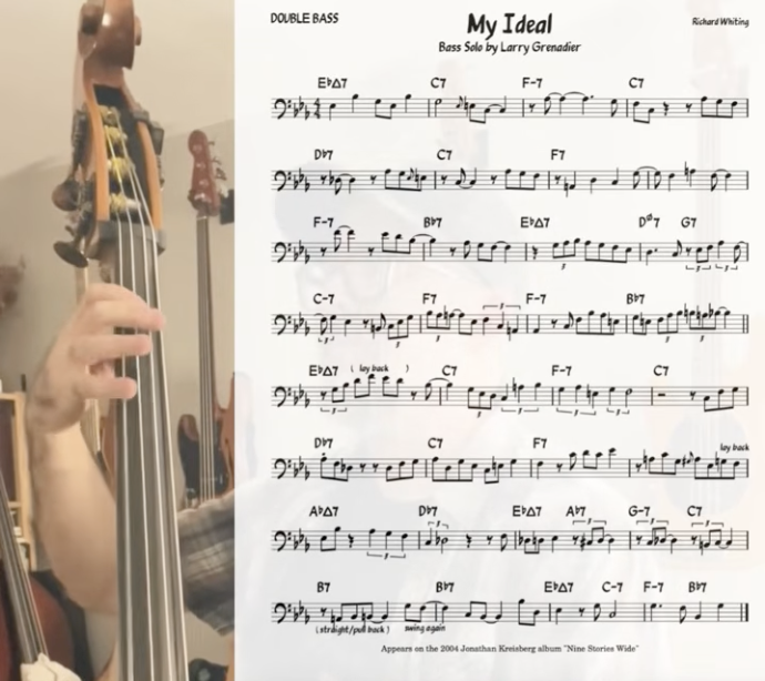 MY IDEAL – Larry Grenadier’s Bass Solo
